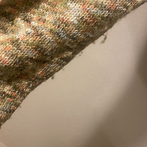 Multi-colored Chico’s Cardigan with Wooden Buttons - Picture 5 of 8